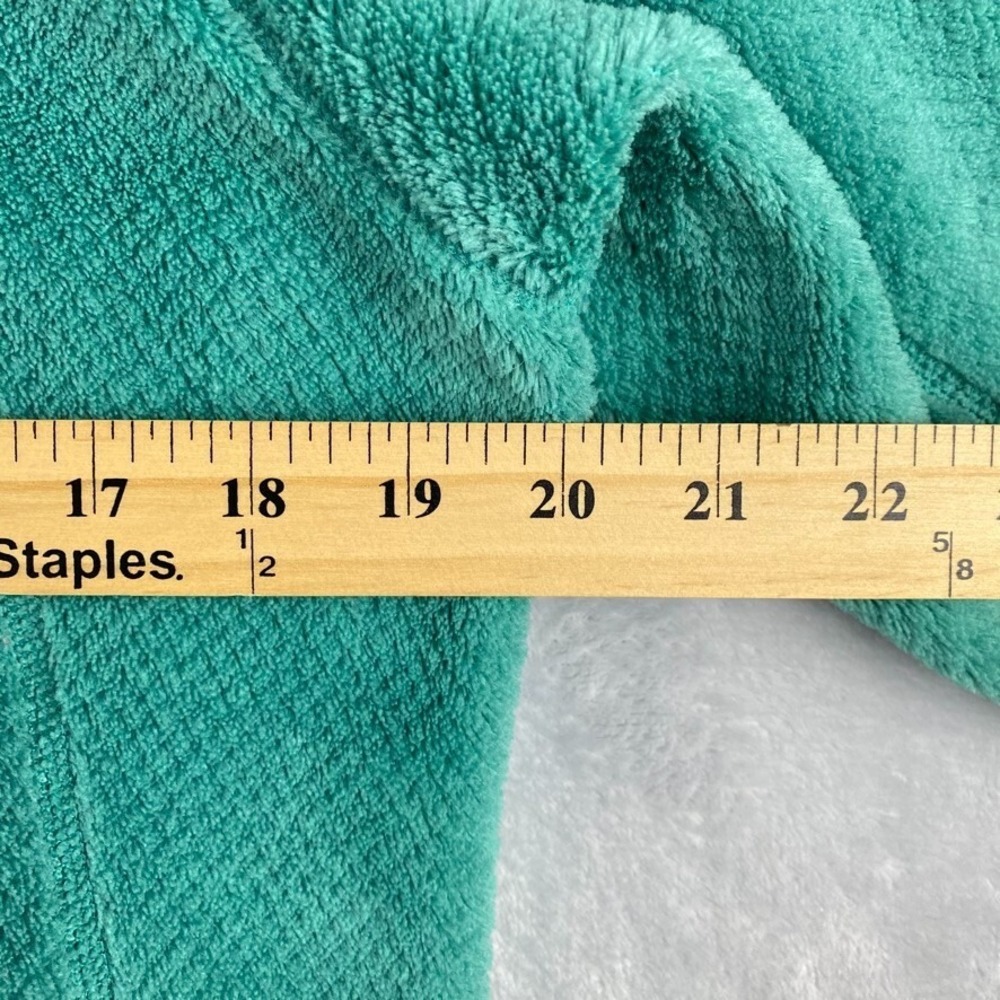 Patagonia Retool Snap-T Pullover Womens Medium Green Sweatshirt Grid Fleece - Picture 9 of 11